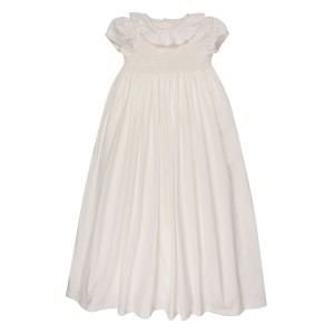 Eve Hand Smocked Special Occasion Baby Gown