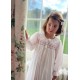 Nightingale Girl's Dress Moonstone with Kir Royale Hand Smocking