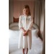Nightingale Girl's Dress Forget Me Not Plumetti with Delphinium Hand Smocking