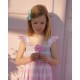Rachel Carson Girls Dress Candy Floss Gingham with Spearmint Hand Smocking