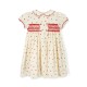 Thatcher Dress Loveheart Cotton Lawn with My Funny Little Valentine Hand Smocking