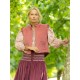 C J Walker Waistcoat Kir Needlecord with Mulberry Hand Smocking Edition 4