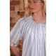 Cleopatra Blouse Maine Stripe with Seaside Hand Smocking Edition 39 Cleopatra Blouse Maine Stripe with Seaside Hand Smocking Edition 39