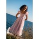 Rachel Carson Dress Candyfloss Gingham with Cocoloco hand Smocking