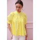Scholl Summer Blouse Lemon Drop Lawn with Chalk Hand Smocking Edition 66